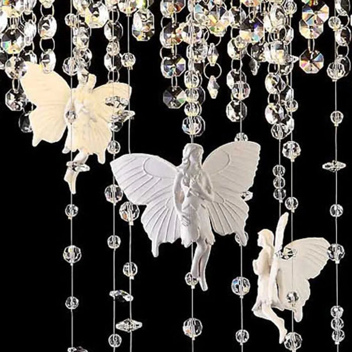New Angel creative modern crystal chandeliers lamp European style LED crystal dining bedroom chandeliers lamp living room