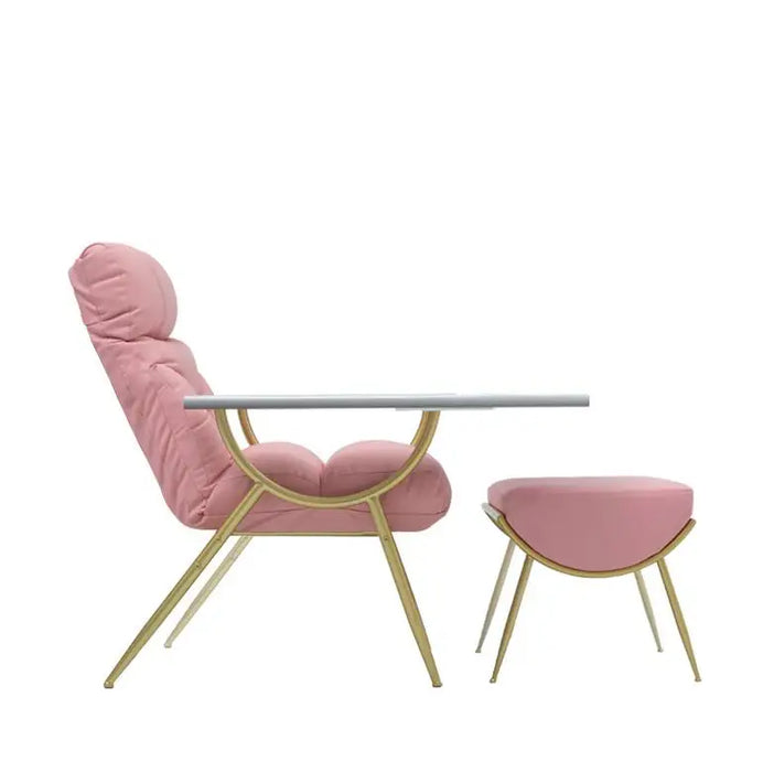 Multifunctional manicure sofa, feet, feet, eyelashes recliner, simple modern table and chair set