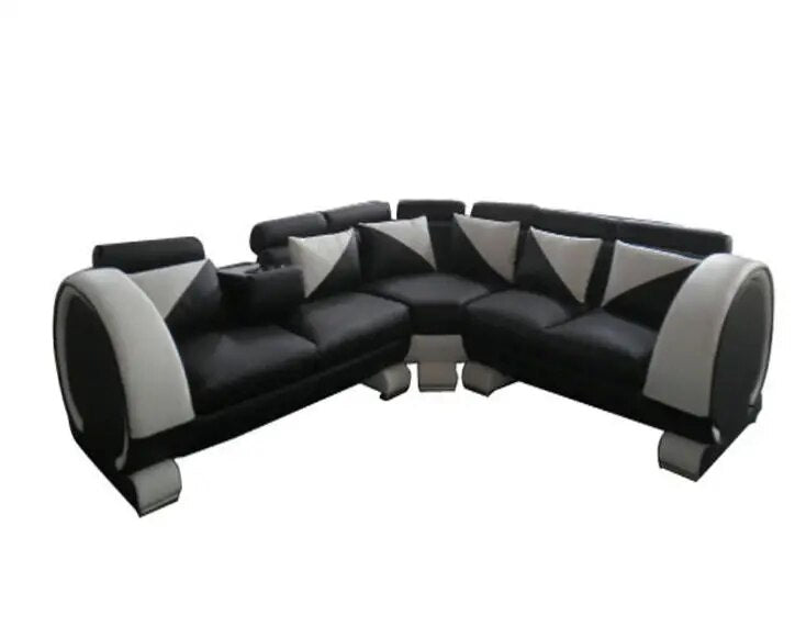 Living Room Sofa set corner sofa real genuine cow leather sectional sofas minimalist modern muebles de sala moveis para casa