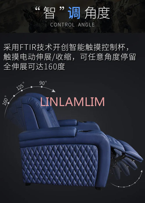 electric recliner relax massage chair theater living room Sofa bed functional genuine leather couch Nordic modern диван мебель к