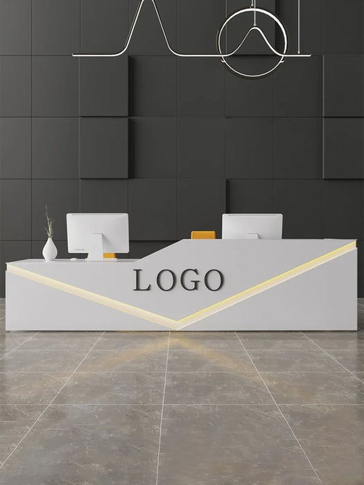 Reception Desk Simple Modern Beauty Salon Cashier Hotel Welcome