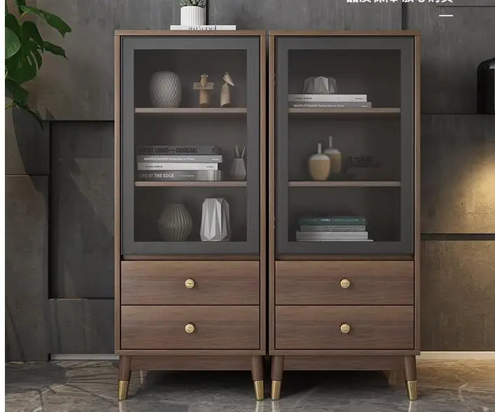 Living room luxury sofa side cabinet storage cabinet modern bedroom small family tea table corner cabinet