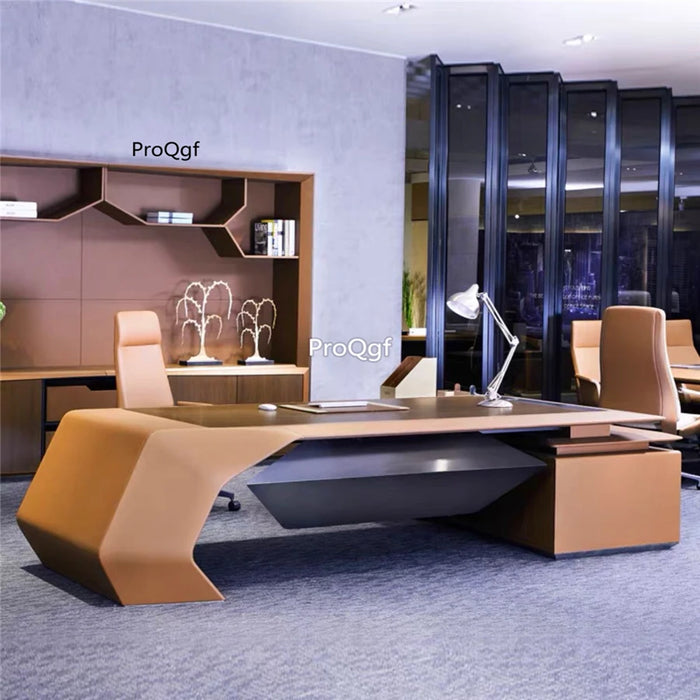Prodgf 1Pcs A Set Fashion Classic Boss Office Table Desk(no chair)