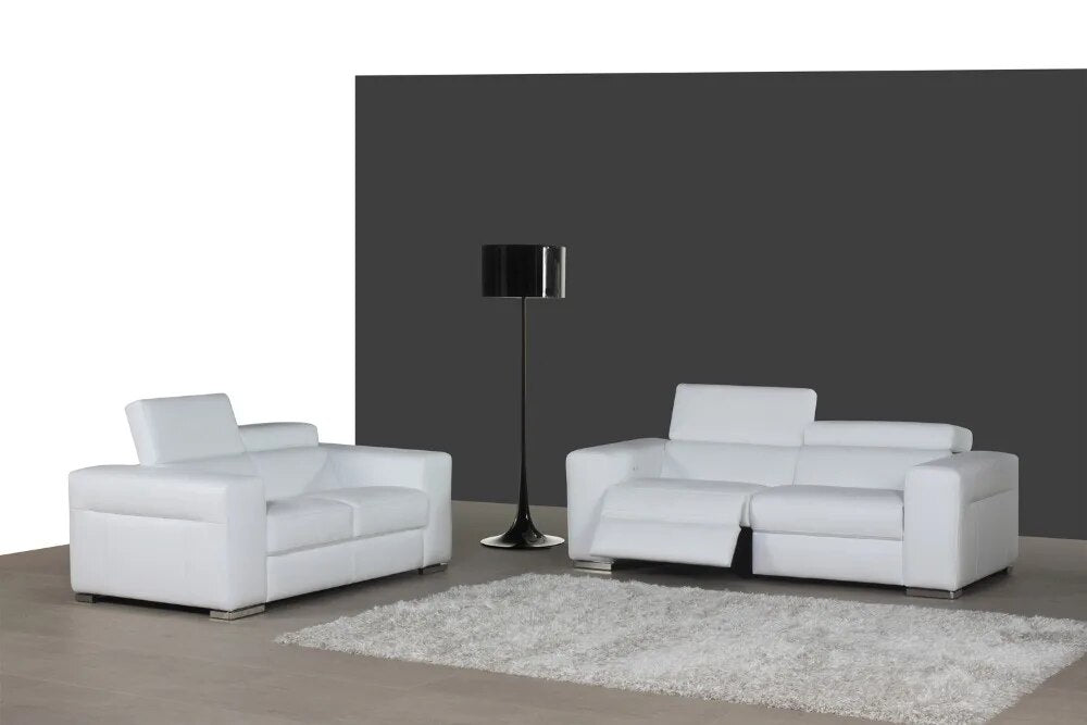 Genuine Leather Sofa Set Electric Reclining Seats Power Recliner Living Room Sofas Home Furniture Couch with Functional Headrest