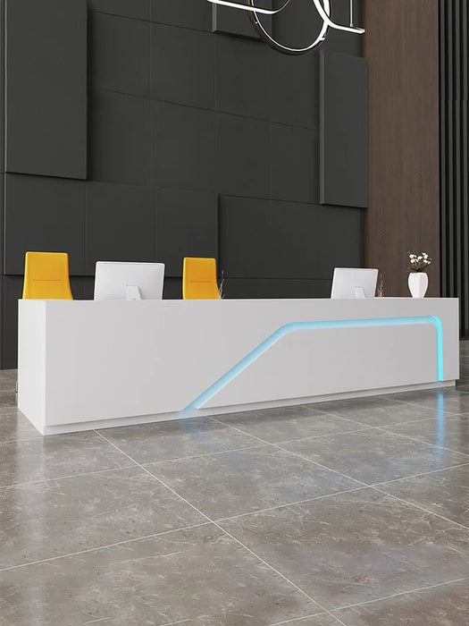 Reception Desk Simple Modern Beauty Salon Cashier Hotel Welcome