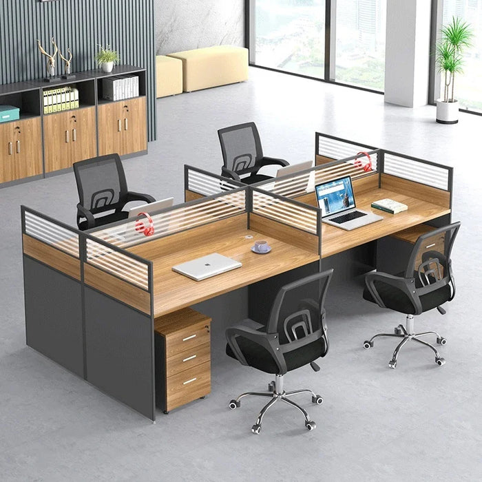 Office furniture, one-line desk combination screen partition office furniture