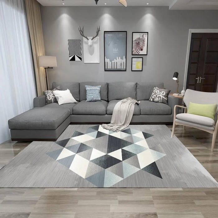 2M*3M Plus Size Modern 3d Japanese-Style Wood Floor Rug Living Room Non-slip Antifouling Carpet For Bedroom Parlor Factory