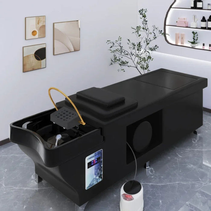 Fumigation Thai Shampoo Chair Massage Hairdresser Water Circulation Specialized Shampoo Chair Fotel Fryzjerski Furniture XFY