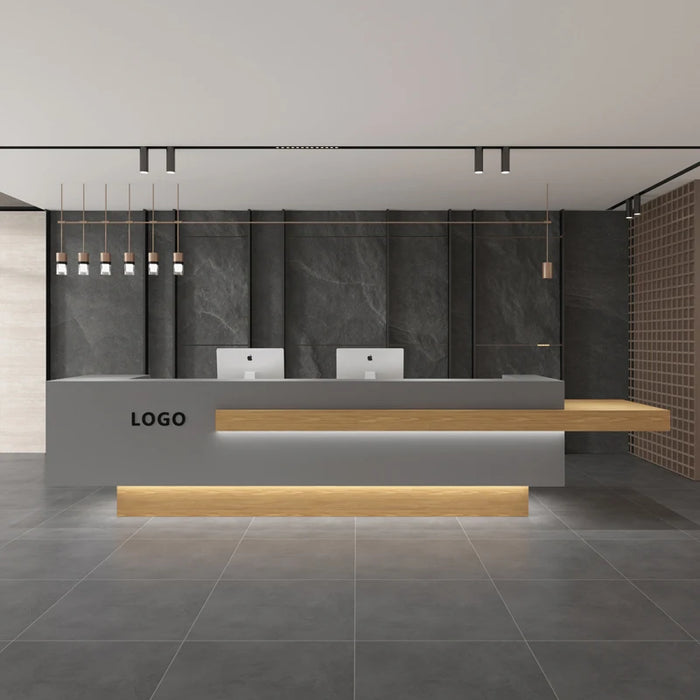 Vanity Reception Desks Study Register Office Small Counter Long Salon Reception Desks Wood Mesa De Escritorio Luxury Furniture