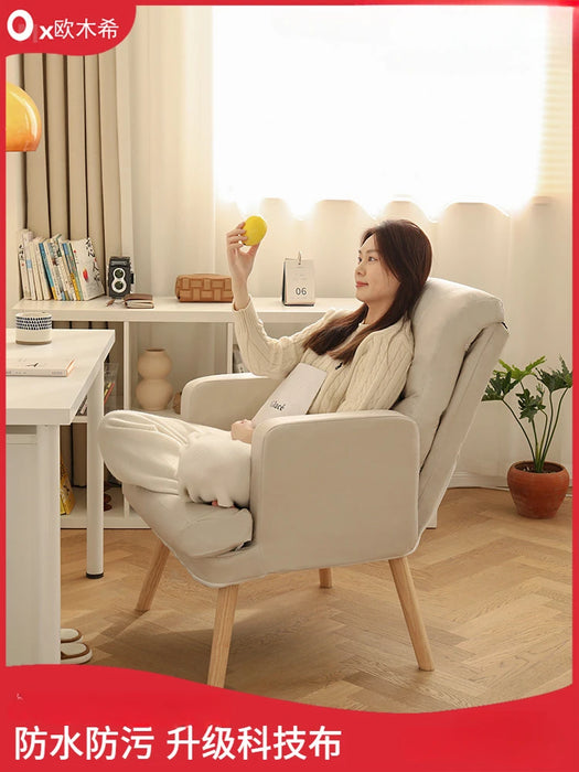 Luxury Dining Chair Nordic Bedroom Backrest Dressing Chair Manicure Design Balcony Leather Silla Comedor chair