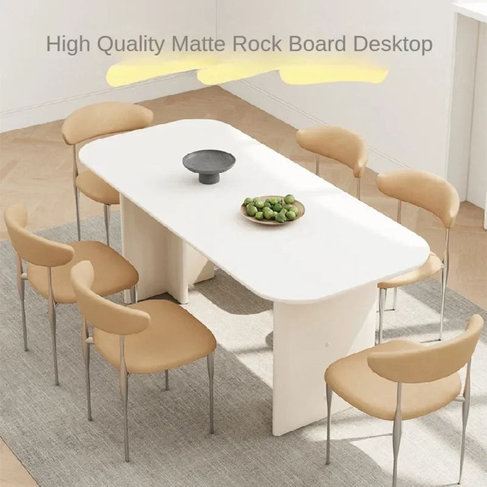 Marble Nordic Dining Table Corner Luxury Modern Center Dining Table Mahjong Designer Service Mesas De Jantar Home Furniture
