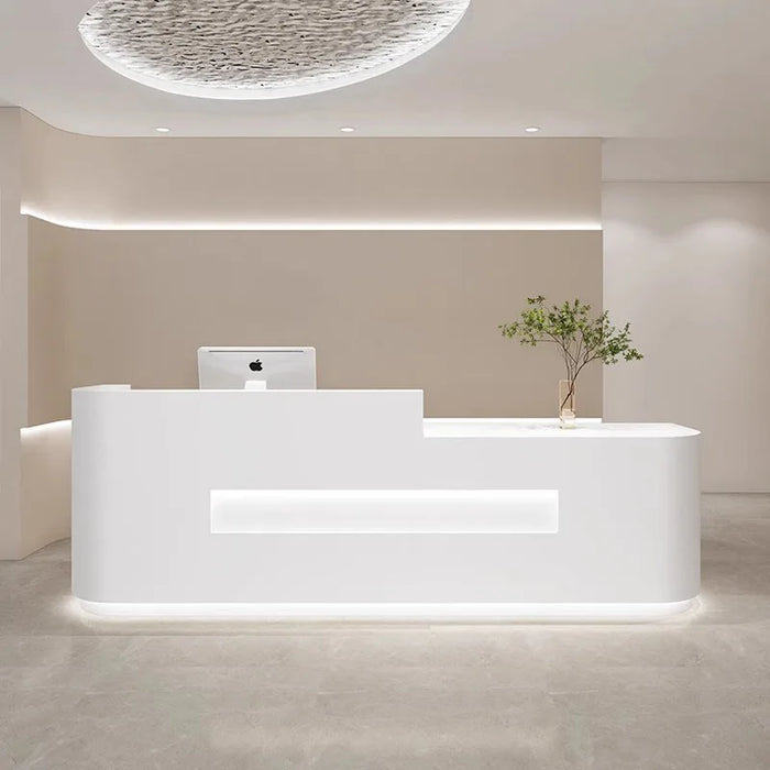 Church Pulpit Front Reception Desk Podium Lectern Bar Modern Office Cash Counter Desk Restaurant Tables Bureau Furniture