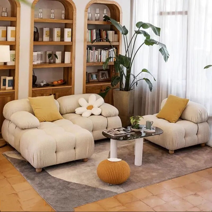 Garden Futon Design Art Sofa Stand INS Simple Technology Daybed Sofa Longue Middle Modular Sitting Room Furniture Set LQQ30YH