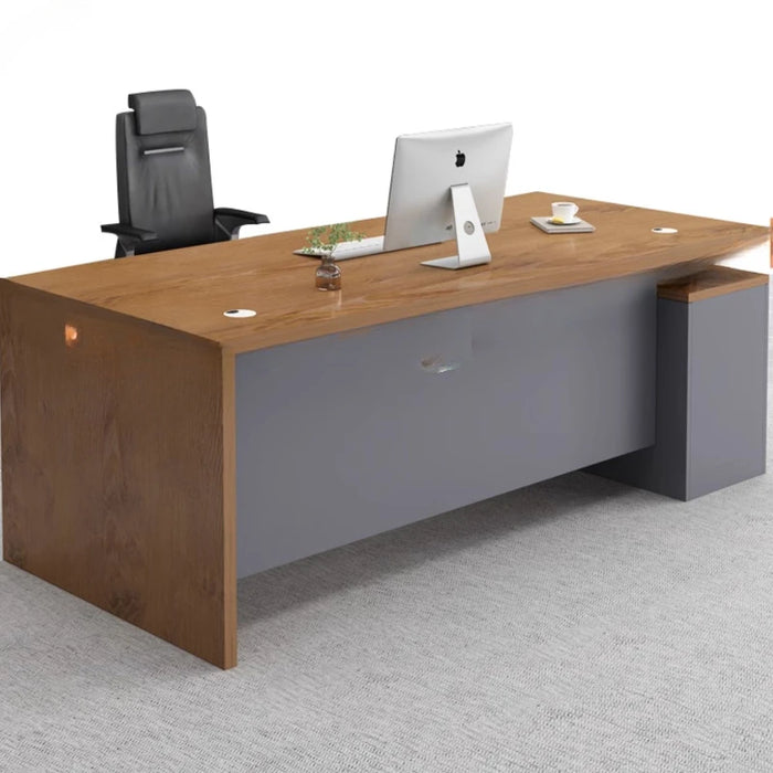 Executive Modern Office Desks Reception Luxury Writing Desktop Office Desks Laptop Storage Tisch Oficina Furniture WN50OD