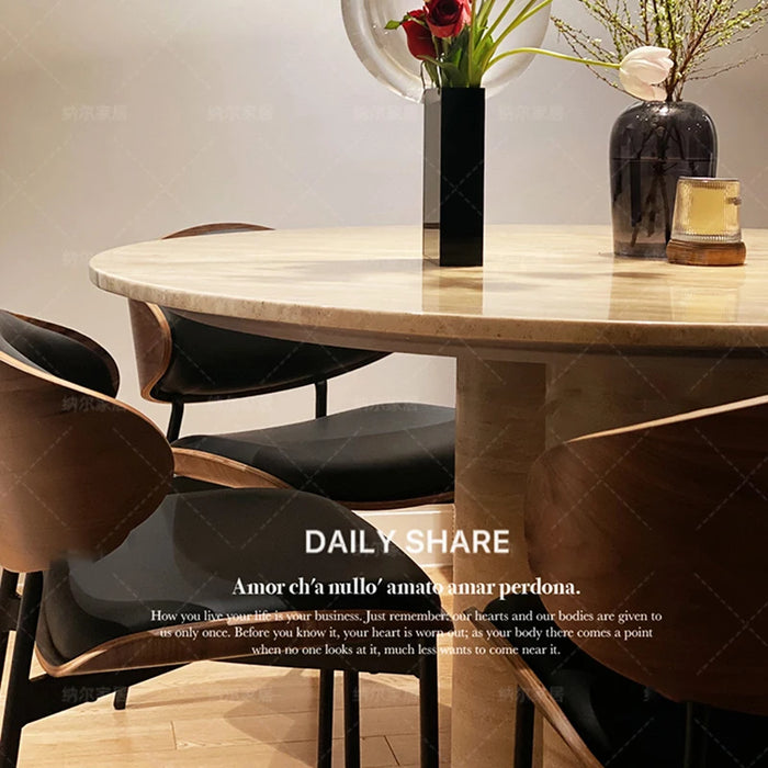 Modern Living Room Dining Chairs Wooden Luxury Italiano Ergonomic Dining Chair Computer Relaxing Meuble Maison Home Furniture GG