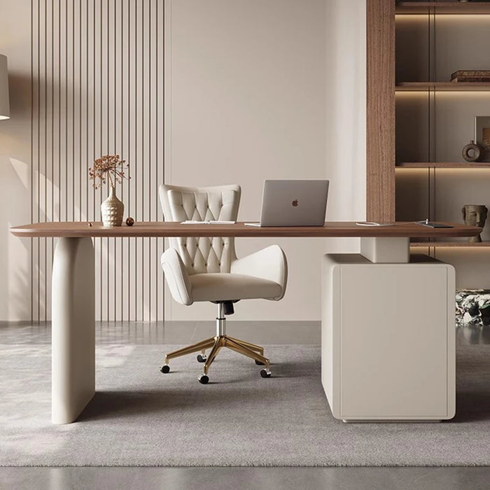 Vanity Conference Desk Corner Drawers Corner Meeting Storage Office Desk Organizers Wooden Escrivaninha Para Quarto Furniture