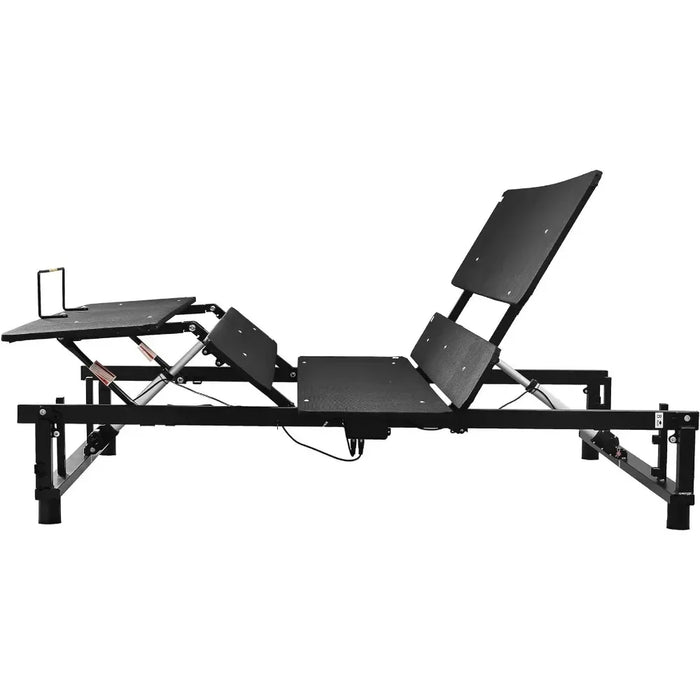 Bed FrameAdjustable Bed Frame, Ergonomic Bed Frame, Head And Foot Tilt, Zero Gravity, Wireless Remote Control, Easy Tool Assembl