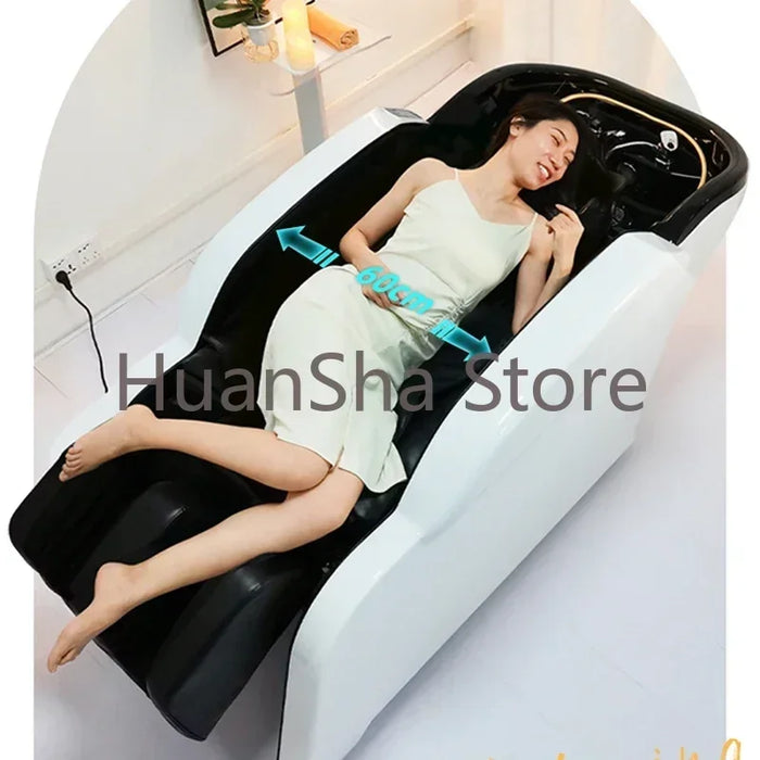 Treatment Salon Chair Hair Washing Spa Massage Professional Shampoo Chair Sink Stylist Lavacabezas Luxury Furniture LJ50SC