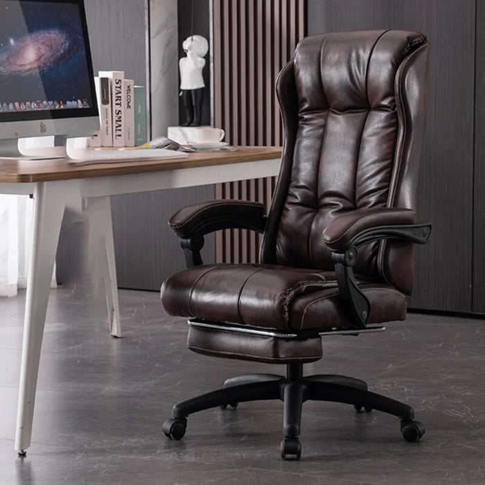 Nordic Computer Leisure Desk Chair Accent Kitchen Luxury Accent Leather Chair Accent Modern Chaise De Bureau Balcony Furniture