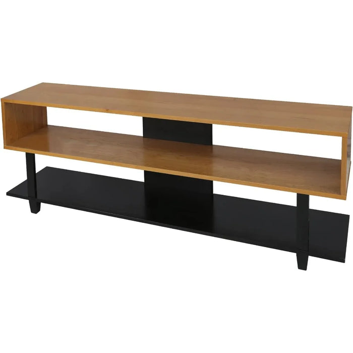 Stylish Two-tone Design Home Furniture for Modern Television Solid Wood Tv Cabinet Tv Stand Living Room Furniture Stands Cradle