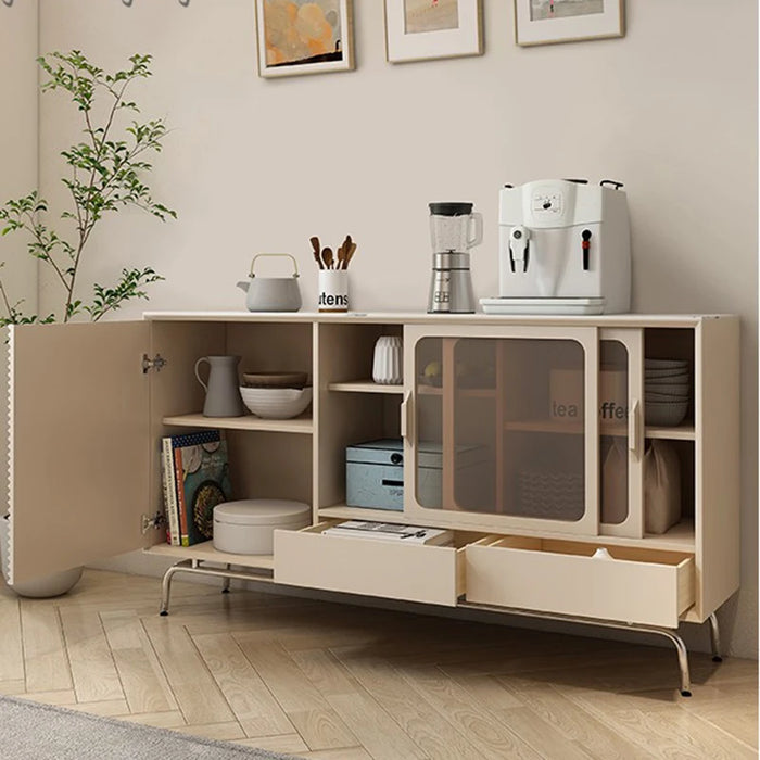 Modern Coffee Kitchen Cabinets Bar Luxury Sidebord Console Kitchen Cabinets Storage White Armario Cozinha Home Furniture BL50KC