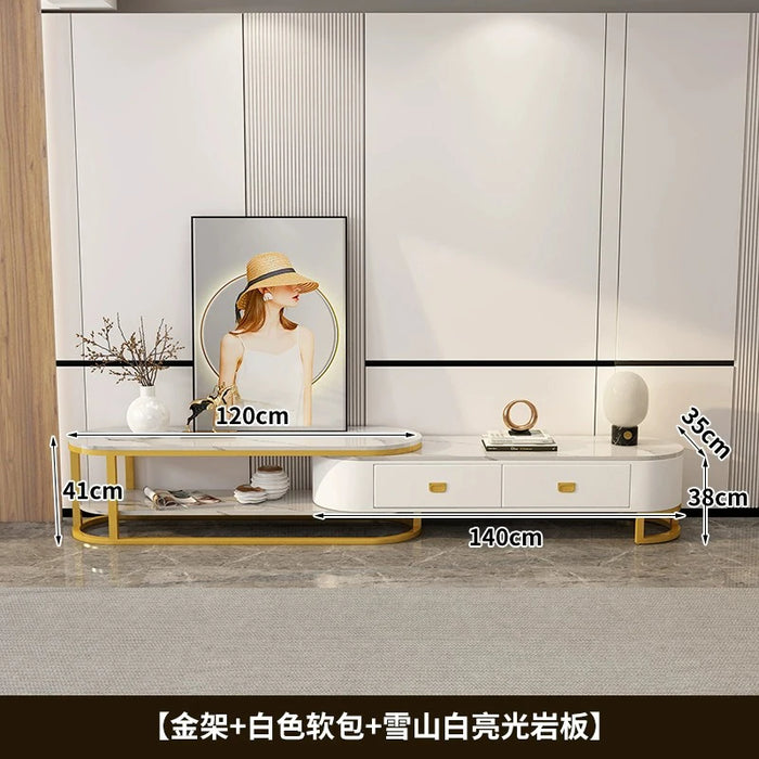 Rack Dresser TV Stands Nordic Luxury Cabinet Mobile TV Stands Storage Shelves Moveis Tv Para Sala Living Room Furniture WJ20XP