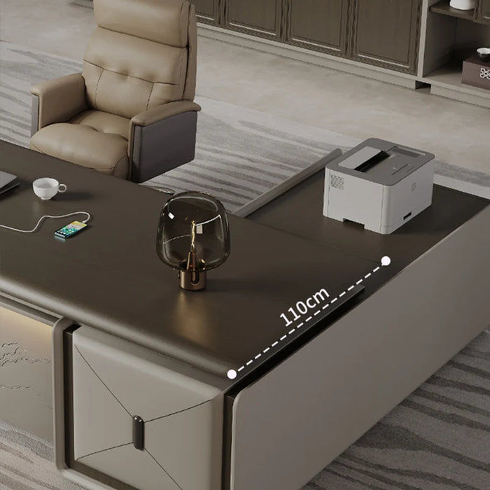 Storage Unique Office Desk Minimalist Reception Modern Luxury Computer Desks Conference Executive Mesa Escritorio Home Furniture