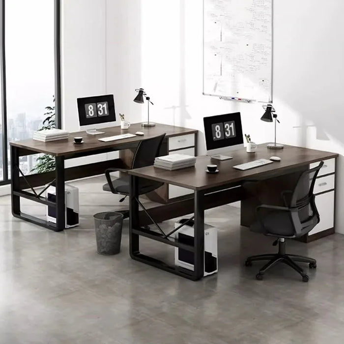 Drawers Study Office Desk Modern Executive Laptop Meeting Drafting Stand Office Desk Desktop Scrivania Angolare Furniture HDH