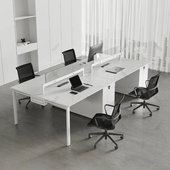 Executive Executive Office Desks Simplicity Combination Modern Clerk Office Desks Write Commercial Escritorio Furniture QF50OD