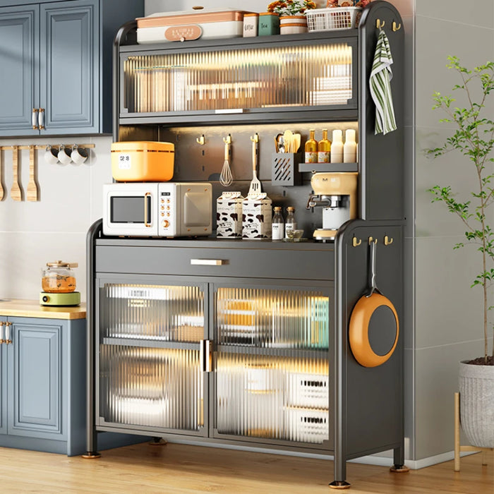 Modern Buffet Sideboards Space Saving Metal Nordic Storage Sideboards Kitchen Cabinets Muebles De Cocina Home Furniture MR50CJ