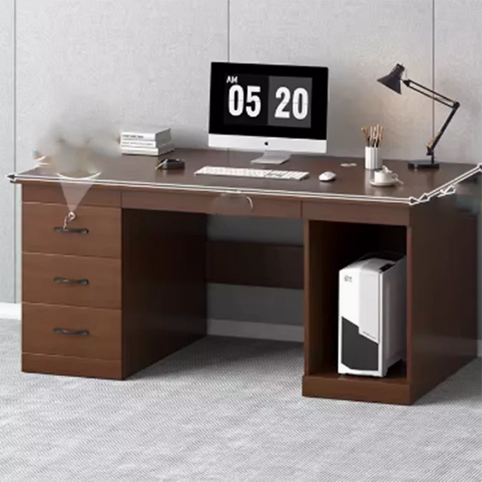 Modern Low Price Office Table Large Big Elevation Writing Drawers Office Table Executive Desk Escritorios De Oficina Furniture