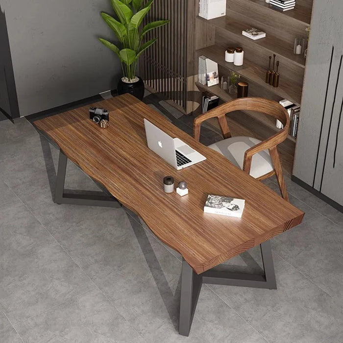 Computer Coffee Office Desk Writing Workbench Console Meeting Corner Drafting Office Desk Laptop Scrivania Legno Furniture HDH