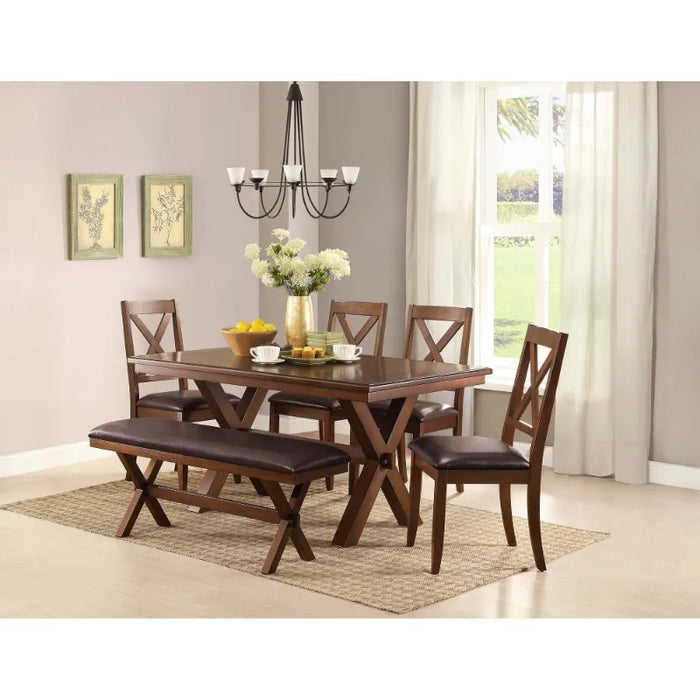 Better Homes & Gardens Maddox Crossing Dining Chair, Set of 2, Brown dining chair