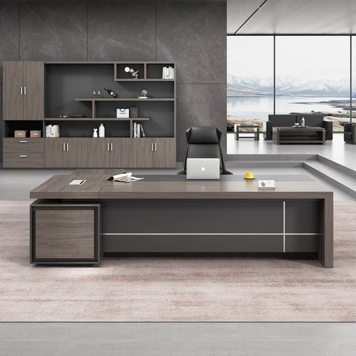 Desktops Standing Study Table Office Recept Writing Adjustable Monitor Gaming Executive Makeup Desk Long Bureau Meuble Furniture