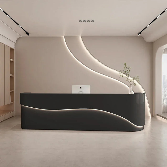 Beauty Cashier Reception Desks Computer Gigant Lectern Modern Front Desk Replica Office Desk Furniture