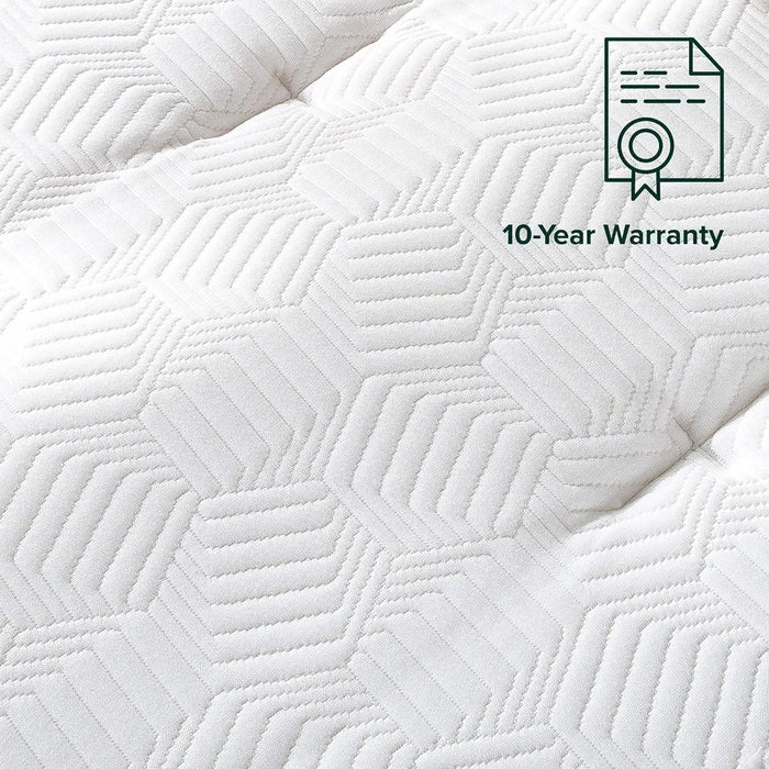 Queen mattress,13Inch Euro Top Pocket Hybrid Mattresses/Pressure Relief /Pocket Innersprings for Motion Isolation,Queen mattress