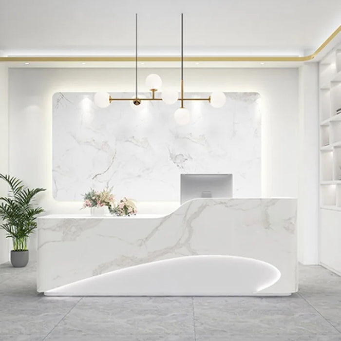 Simple Banco Reception Desk Register Conference Podium Standing Reception Desk Consul Lectern Mostrador Recepcion Room Furniture