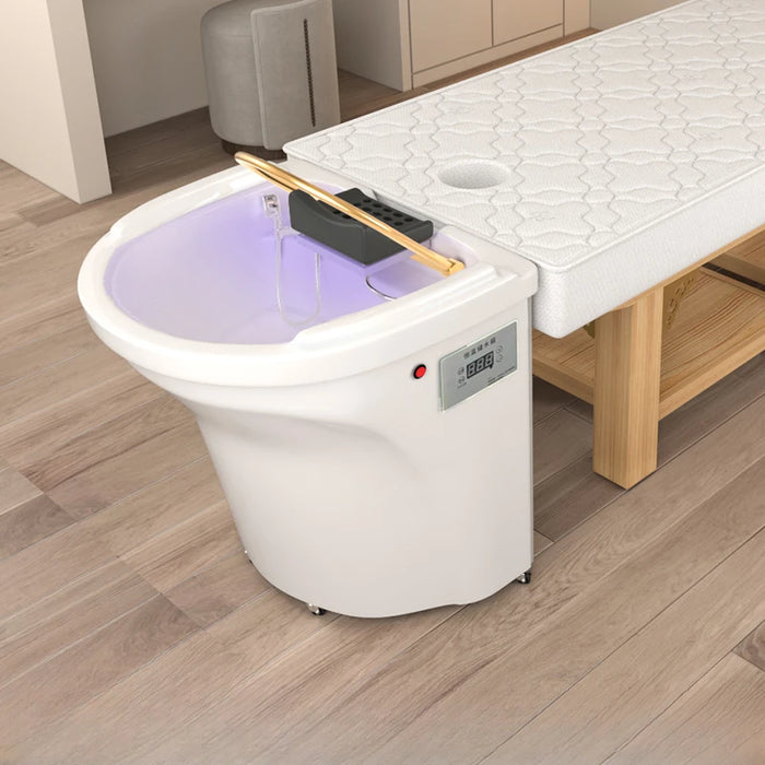 Portable Move Equipment Shampoo Chairs Sink Head Spa Water Circulation Shampoo Chairs Shower Lavacabezas Salon Furniture WZ50SC