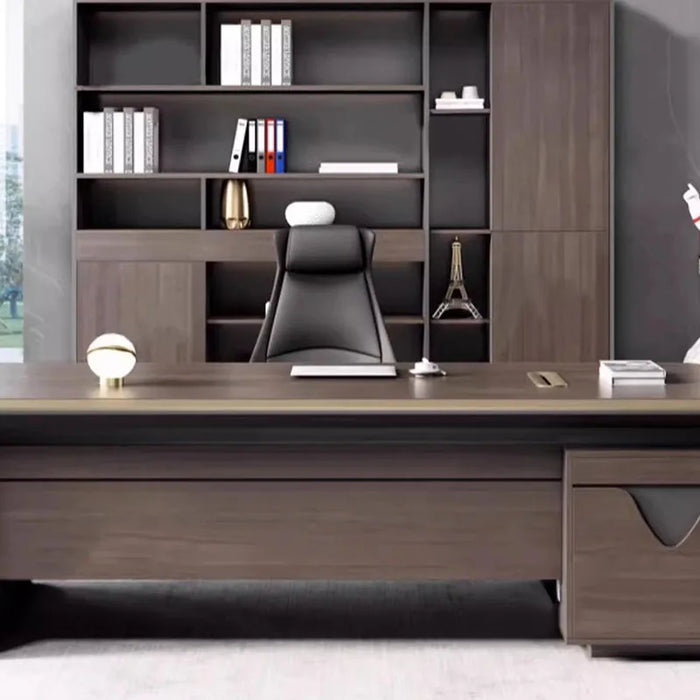 Shelf Writing Desk Coffee Pullout Under Luxury Drawers Office Desks Pullout Under Wooden Scrivanie Per Ufficio Furniture