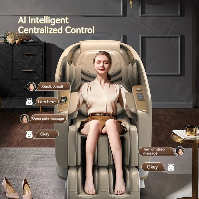 3 Year Warranty 4D SL-Track Zero Gravity full body AirBag Massager Chairs Home 3D Office Chair Luxury Electric Massage Sofa
