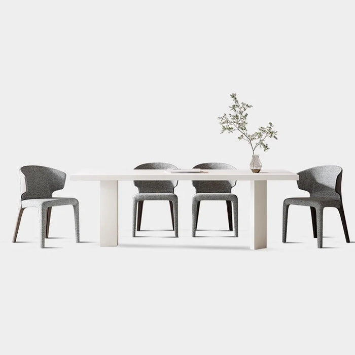Nordic Modern Dining Table Minimalist Office Library Center Dining Table Fashion Floor Reading Mesas De Jantar Home Furnitures