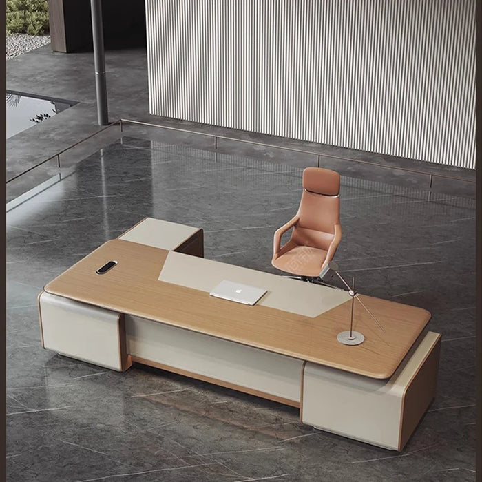 Luxury Nordic Office Table Storage Modern Standing Boss Desk Storage Italian Executive Scrivanie Per Computer Office Furniture
