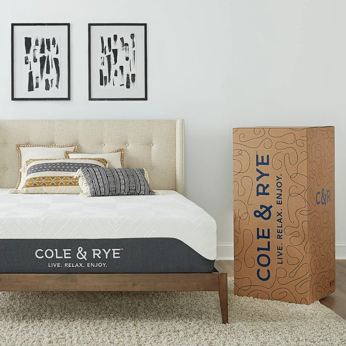 Cole & Rye Spirit 10" Medium Firm Hybrid of Gel Memory Foam and Spring Mattress