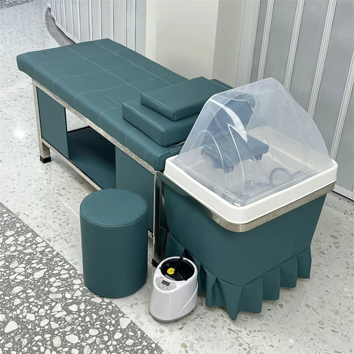 Hair Wash Sink Head Spa Bed Pillow Beauty Minimalistic Massage Shampo Chair Luxury Shower Massageador Salon Furniture LJ50SC