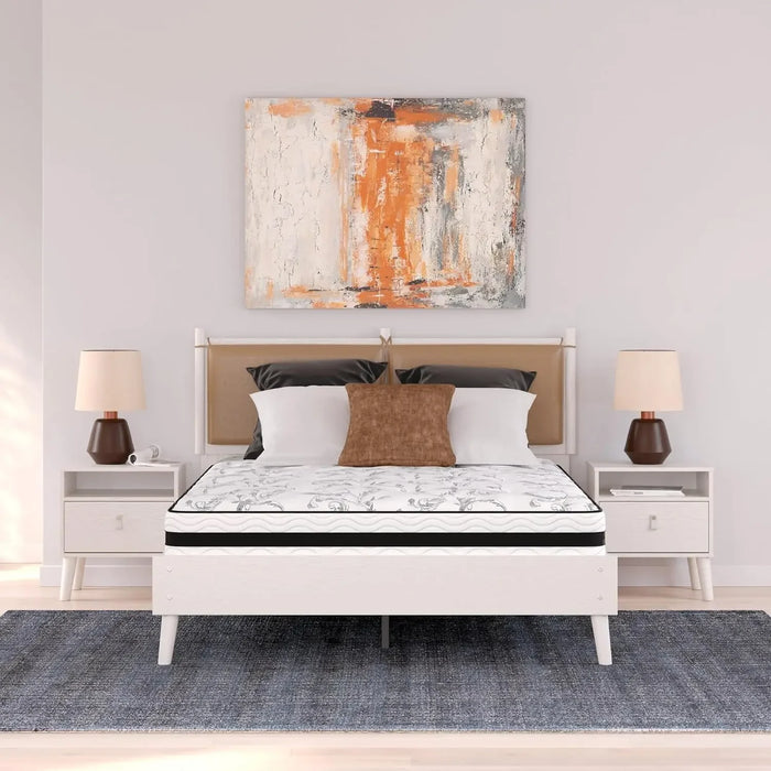 Queen Size Medium Firm Hybrid Mattress with Cooling Gel Memory Foam