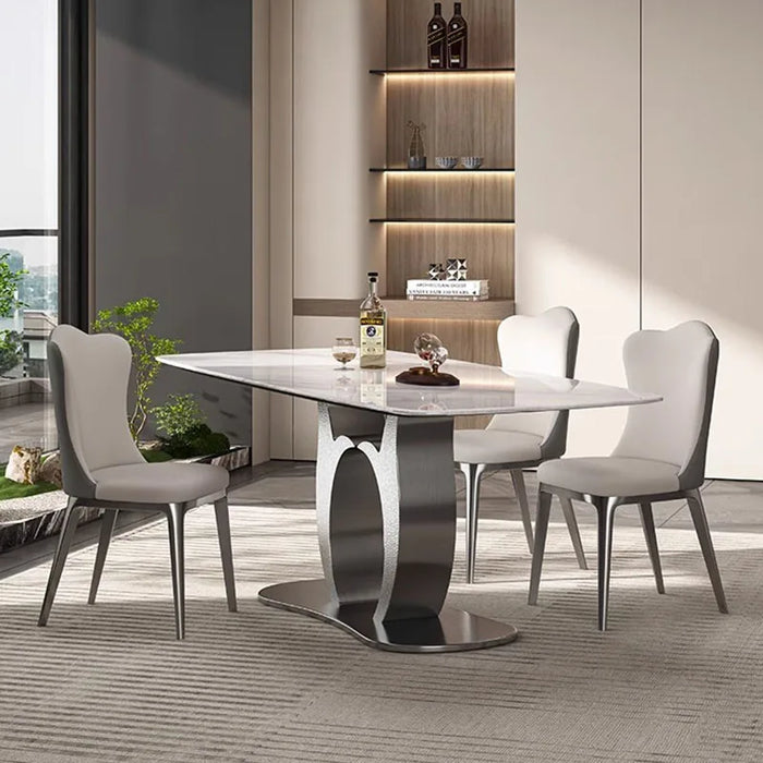 Marble Kitchen Dining Tables Conference Balcony Office Luxury Dining Tables Center Articulos Para El Hogar Nordic Furniture