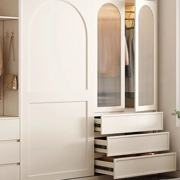 Clothes Wardrobes Storage Cupboard Bedroom Standing Modular Wardrobe Hangers Divider Guarda Roupa Portatil Modern Furniture