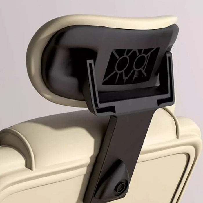 Luxury Leather Office Chair Footrest Back Cushion Wheels Mobile Recliner Chair Computer Study Sillas De Oficina Office Furniture