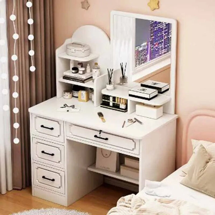 Luxury Drawer Dressing Table Toilet Chair Japanese Bedroom Dressing Table Mobile Cabinet Armarios Para Sala De Estar Accessories