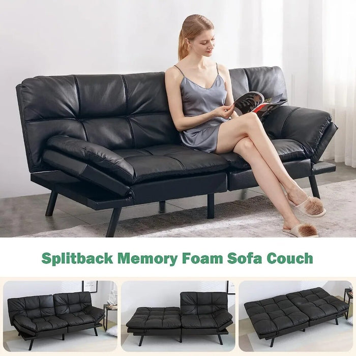Living Room Sofas, Black